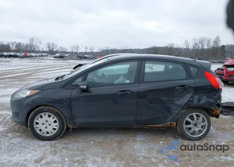 2014 Ford Fiesta Se из США, поврежденный, VIN 3FADP4EJ4EM220855